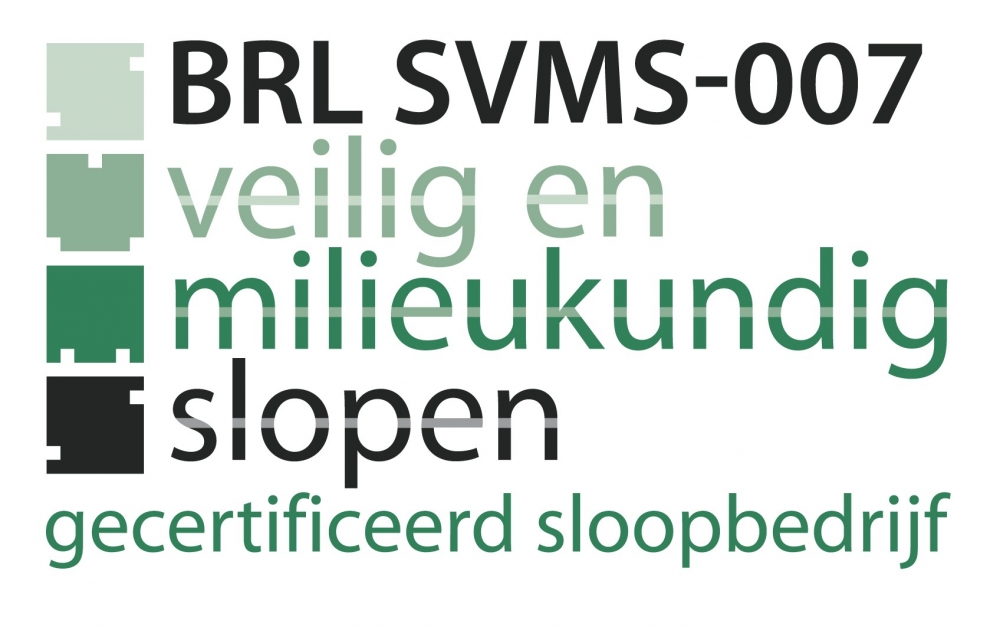 Logo gecertificeerde sloopaannemer